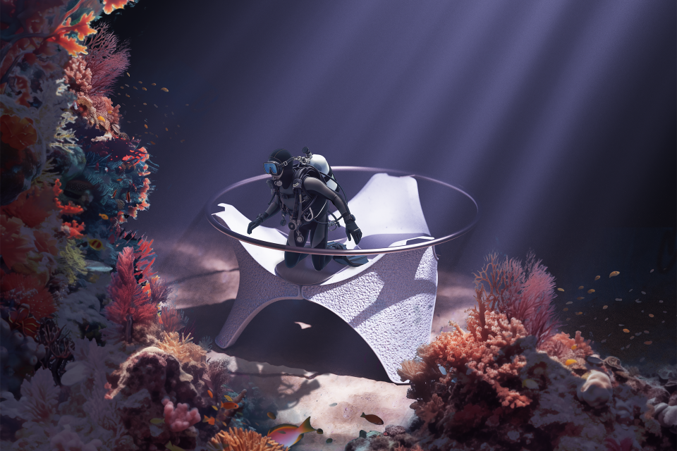 Komfort i Atlantis - SEAC - NMASA Design - Artefakter för en dykningens utopi.