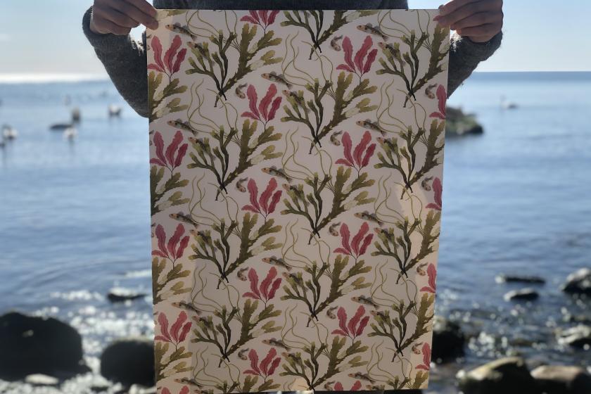 The pattern "seaweed"
