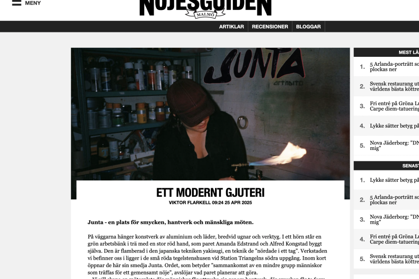 Junta Nöjesguiden Malmö