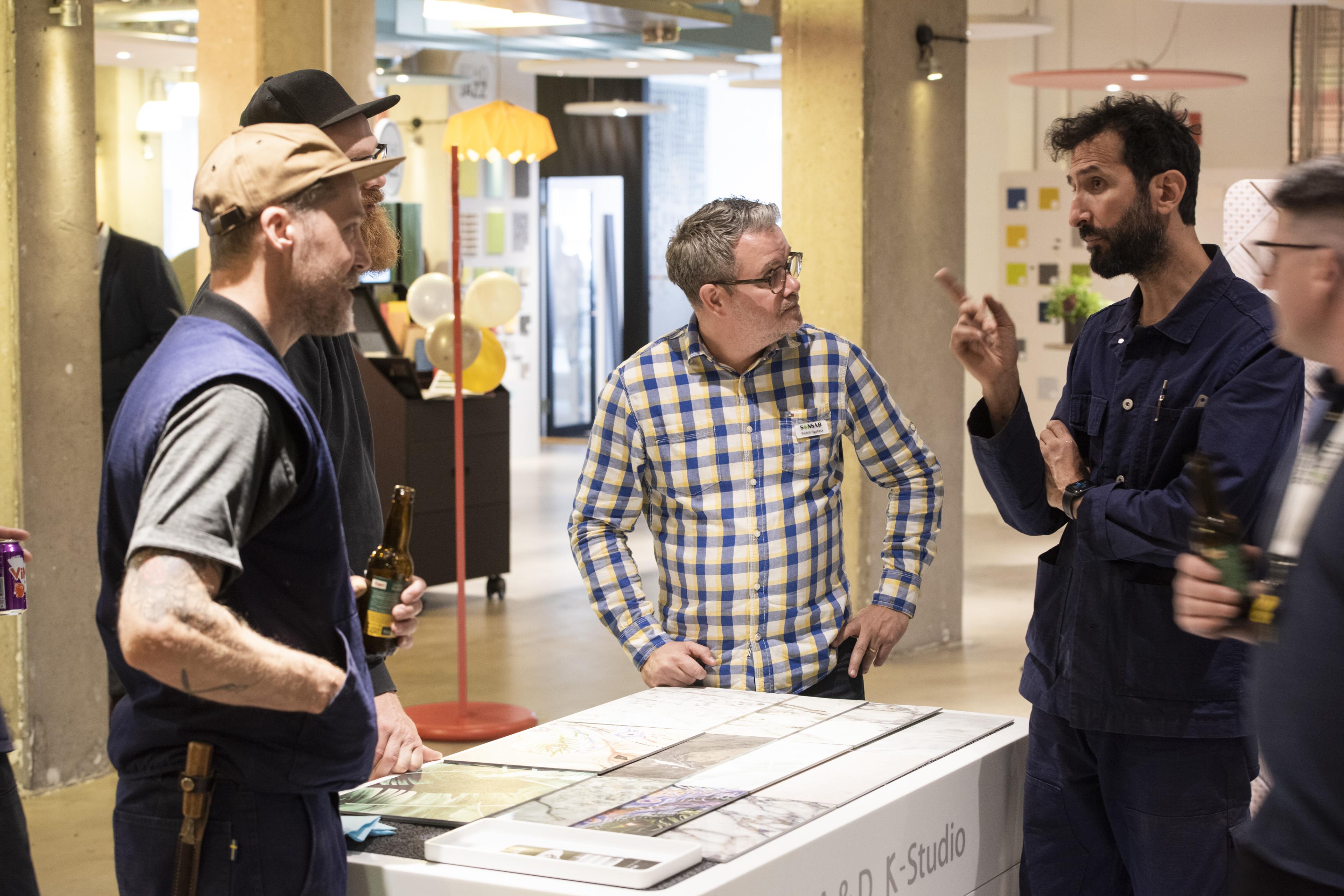 Showroom, materialgalleri & mötesplats