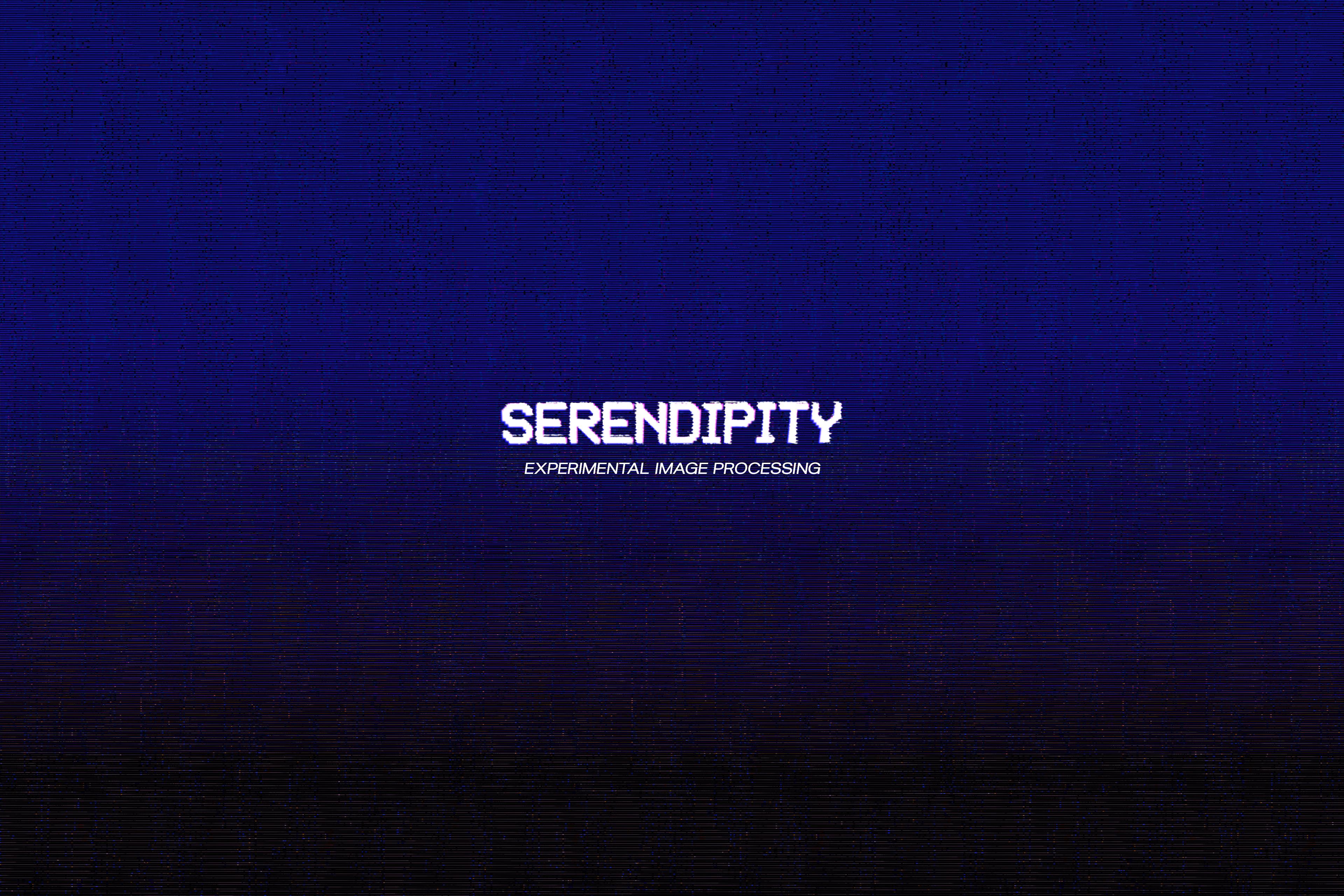 Glitched Serendipity header image